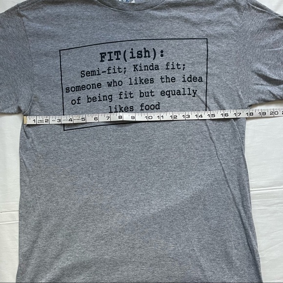 Delta Pro Weight Funny Graphic Tee Gray - Picture 6 of 8